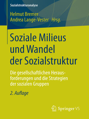 cover image of Soziale Milieus und Wandel der Sozialstruktur